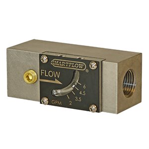 Flowmeter Hot Oil 1/2"NPT 2-6gpm